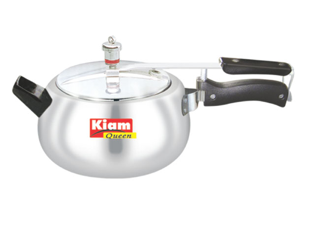 Kiam Pressure Cooker Queen (White) 5.5 Ltr