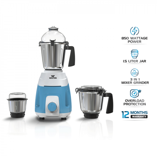 WALTON SONIC SERIES MIXER GRINDER 850 WATT WBL-15GM85N